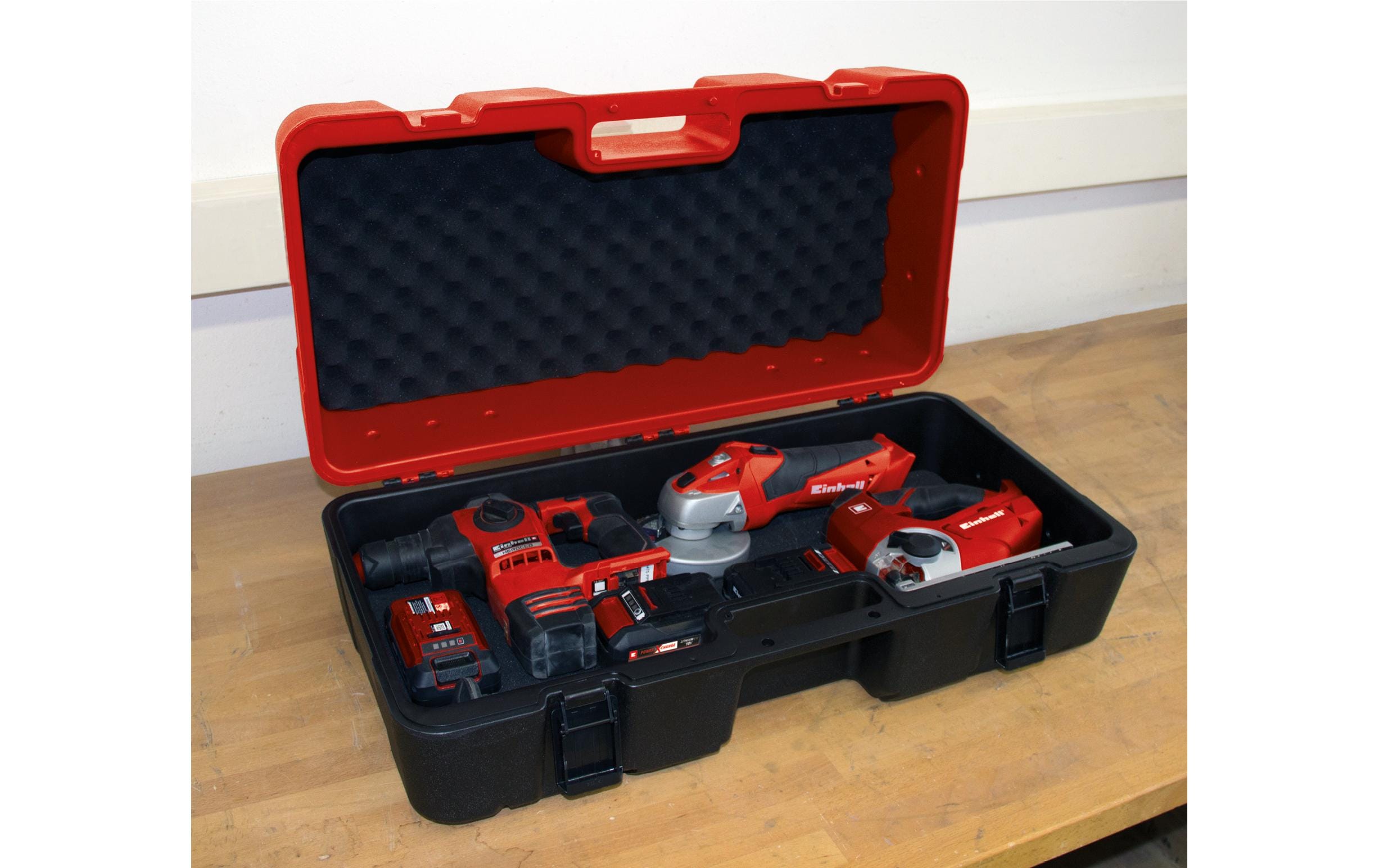 Einhell Maschinenkoffer E-Box L70/35 -teilig