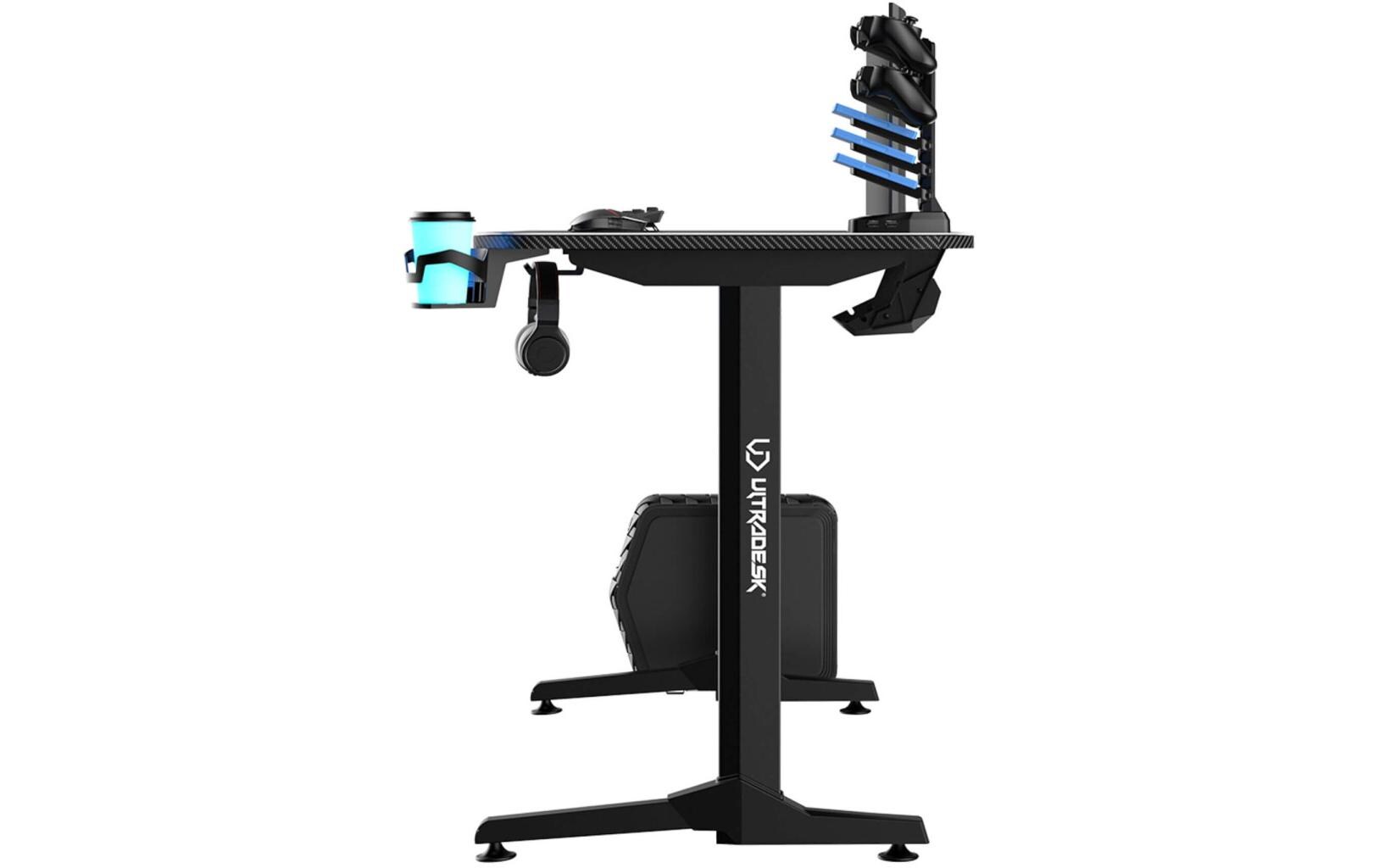 Ultradesk Gaming Tisch Frag Schwarz