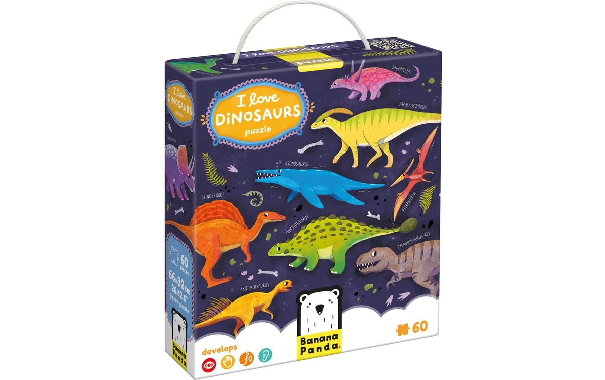 Banana Panda Puzzle Ich liebe Dinosaurier Banana Panda Puzzle Ich liebe Dinosaurier