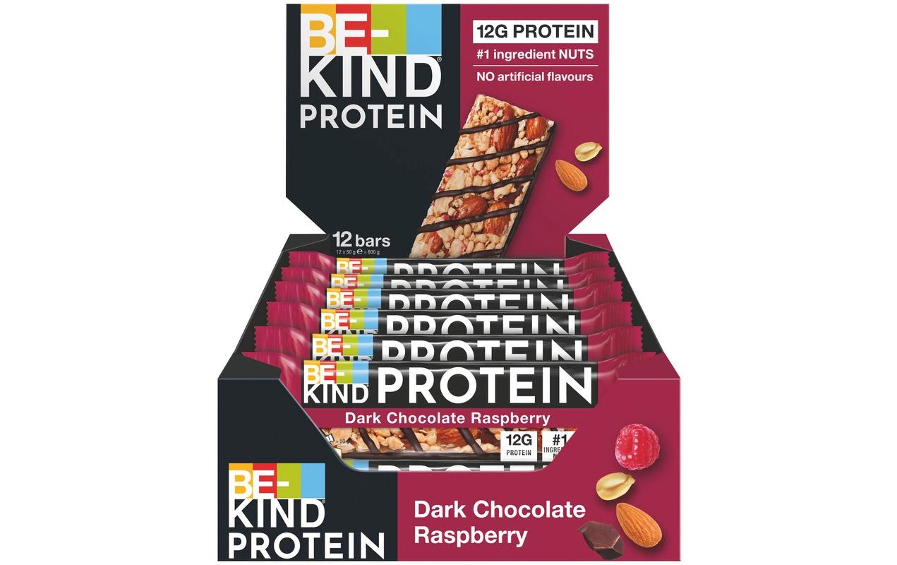 BE-KIND Protein Riegel Dark Chocolate Raspberry 12 x 50 g BE-KIND Protein Riegel Dark Chocolate Raspberry 12 x 50 g