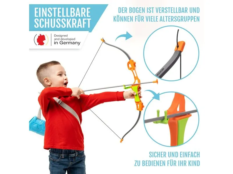 Bogenkönig Bogenschiess-Set 7-teilig Bogenkönig Bogenschiess-Set 7-teilig