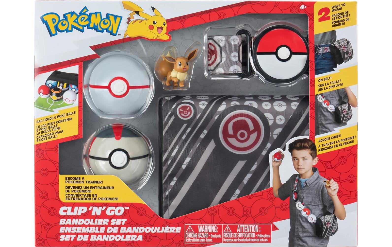 Jazwares Pokémon Bandolier Set Premierbal Jazwares Pokémon Bandolier Set Premierbal