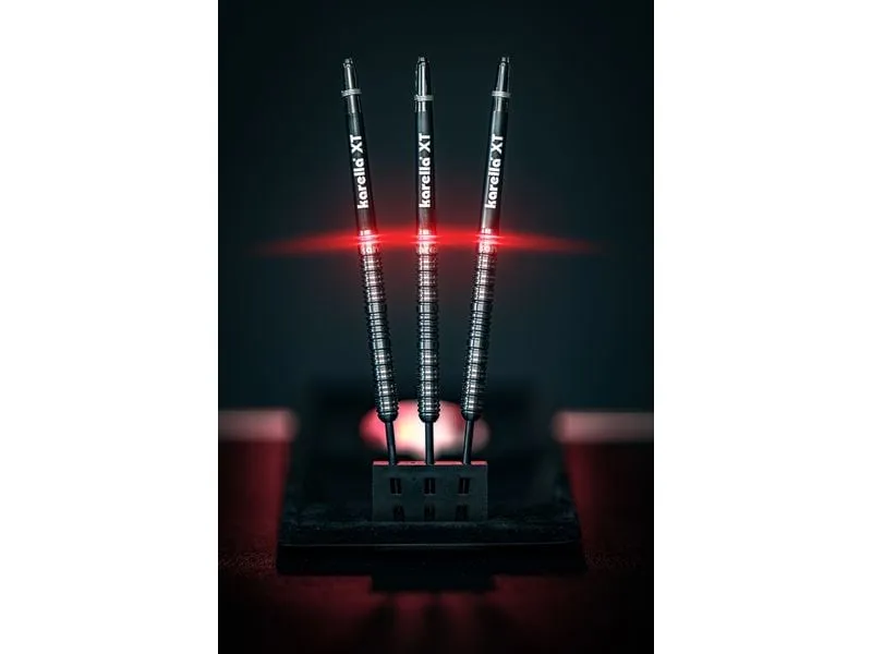 Karella Dartpfeile Softdart HiPower 20g, 3 Stück – Schwarz