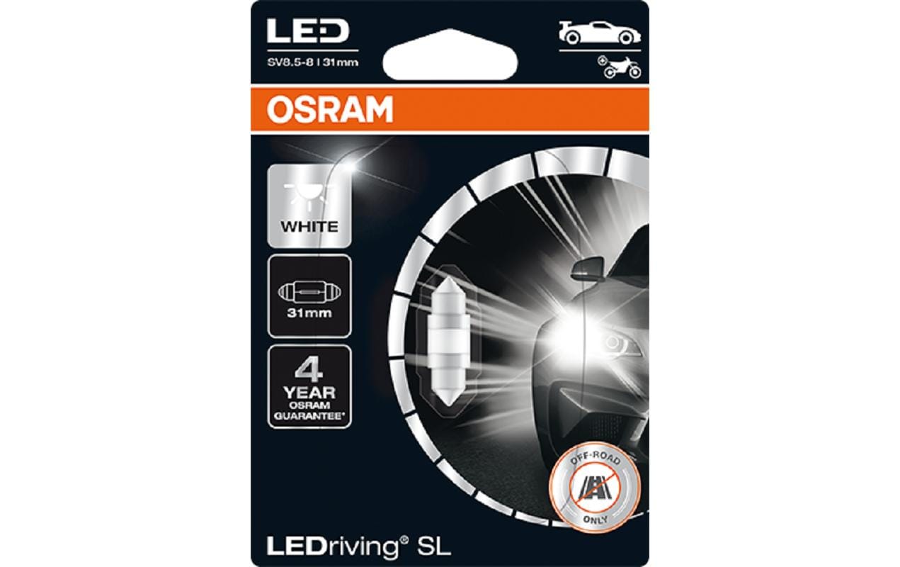 OSRAM LEDriving SL C5W SV8.5-8 White Motorrad/PKW