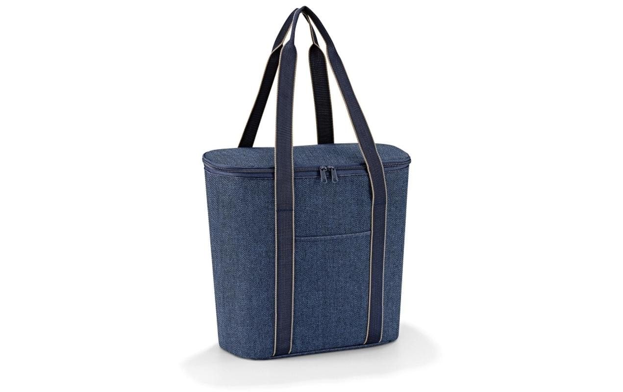 Reisenthel Einkaufskorb Thermoshopper Herringbone Dark Blue
