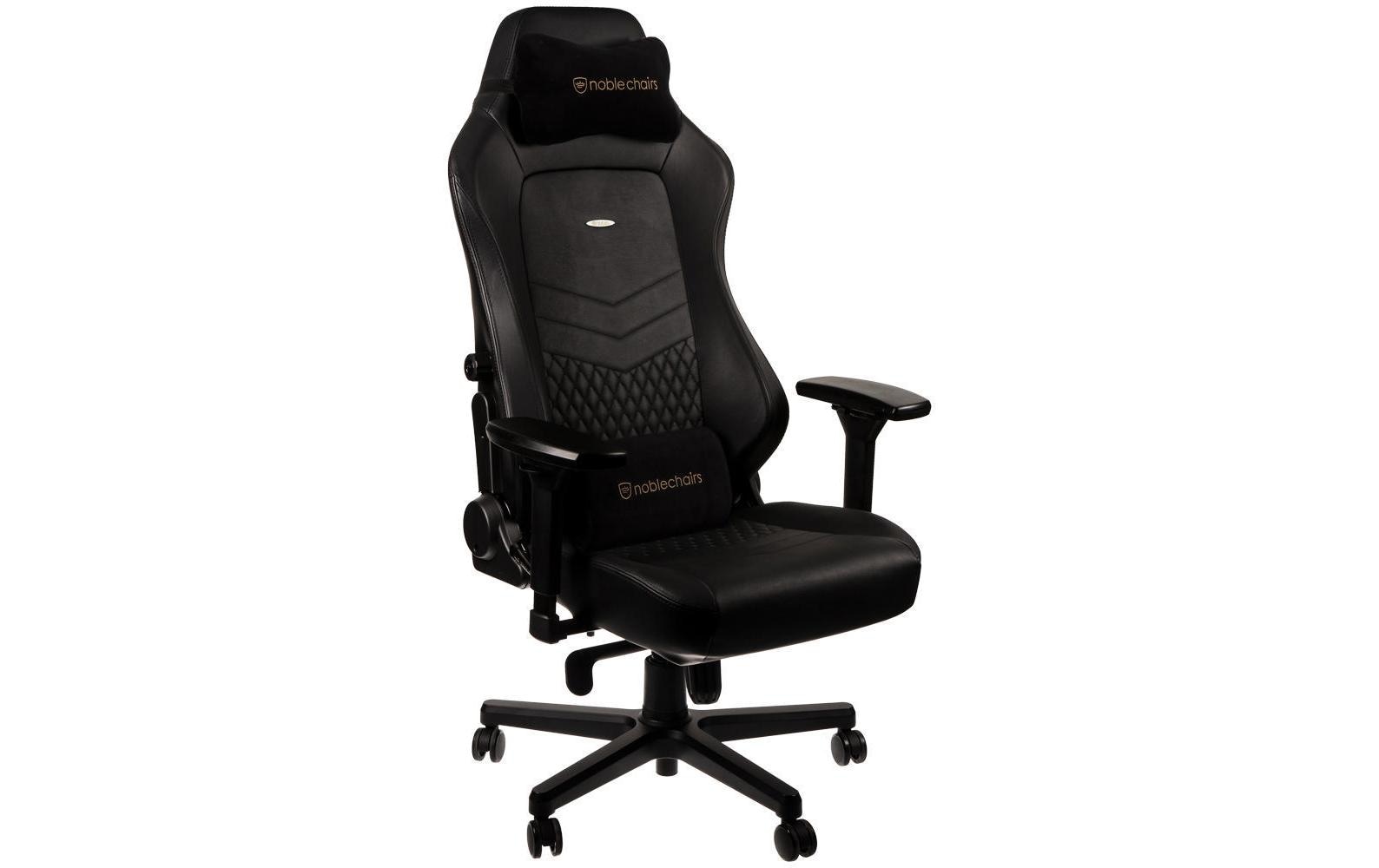 noblechairs Gaming-Stuhl HERO Echtleder Schwarz noblechairs Gaming-Stuhl HERO Echtleder Schwarz