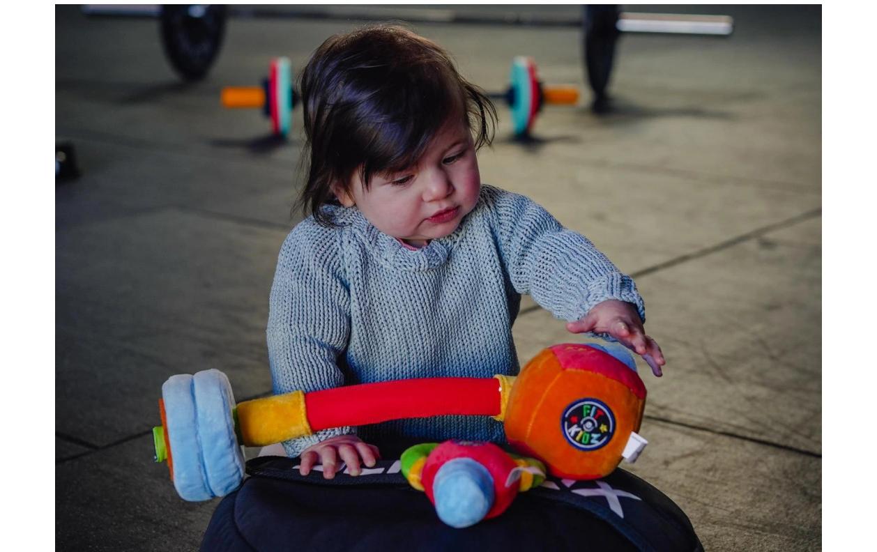 Fitkidz Barbell Soft Spielzeug