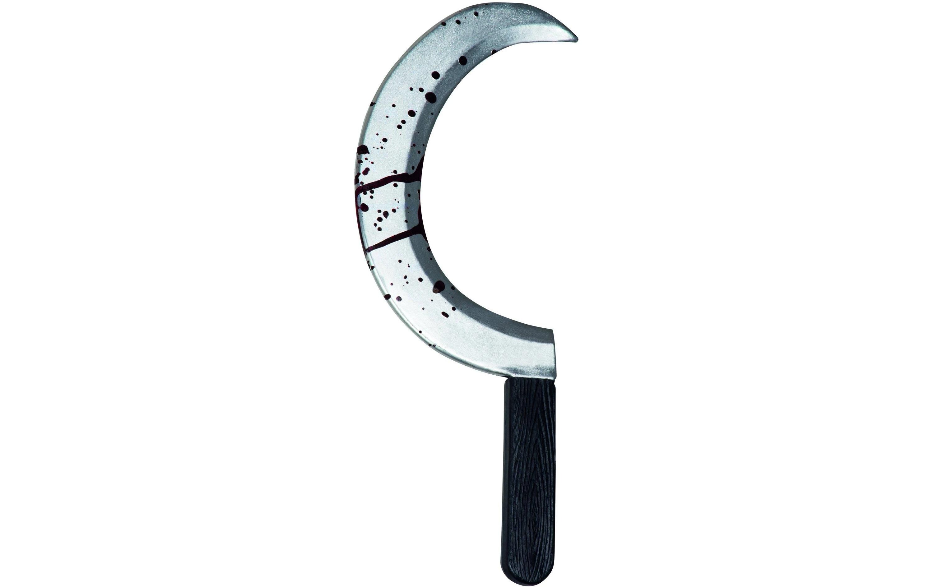 Amscan Kunststoff blutbespritzte Sense 45 cm 3-fach assortiert