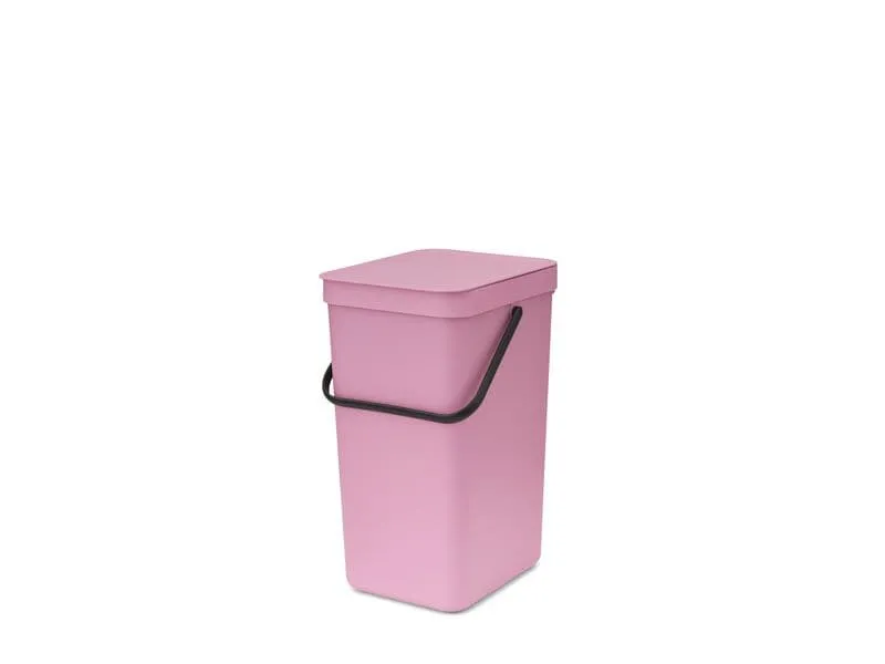 Brabantia Recyclingbehälter Sort & Go 16 l, Rosa Brabantia Recyclingbehälter Sort & Go 16 l, Rosa