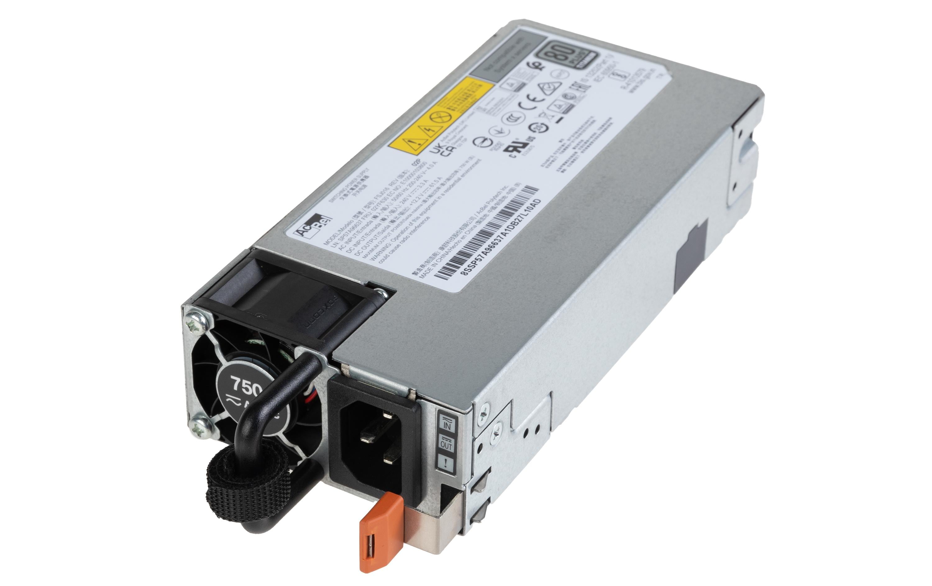 Lenovo Netzteil ThinkSystem (230V) v2 Titanium Hot-Swap 750 W Lenovo Netzteil ThinkSystem (230V) v2 Titanium Hot-Swap 750 W