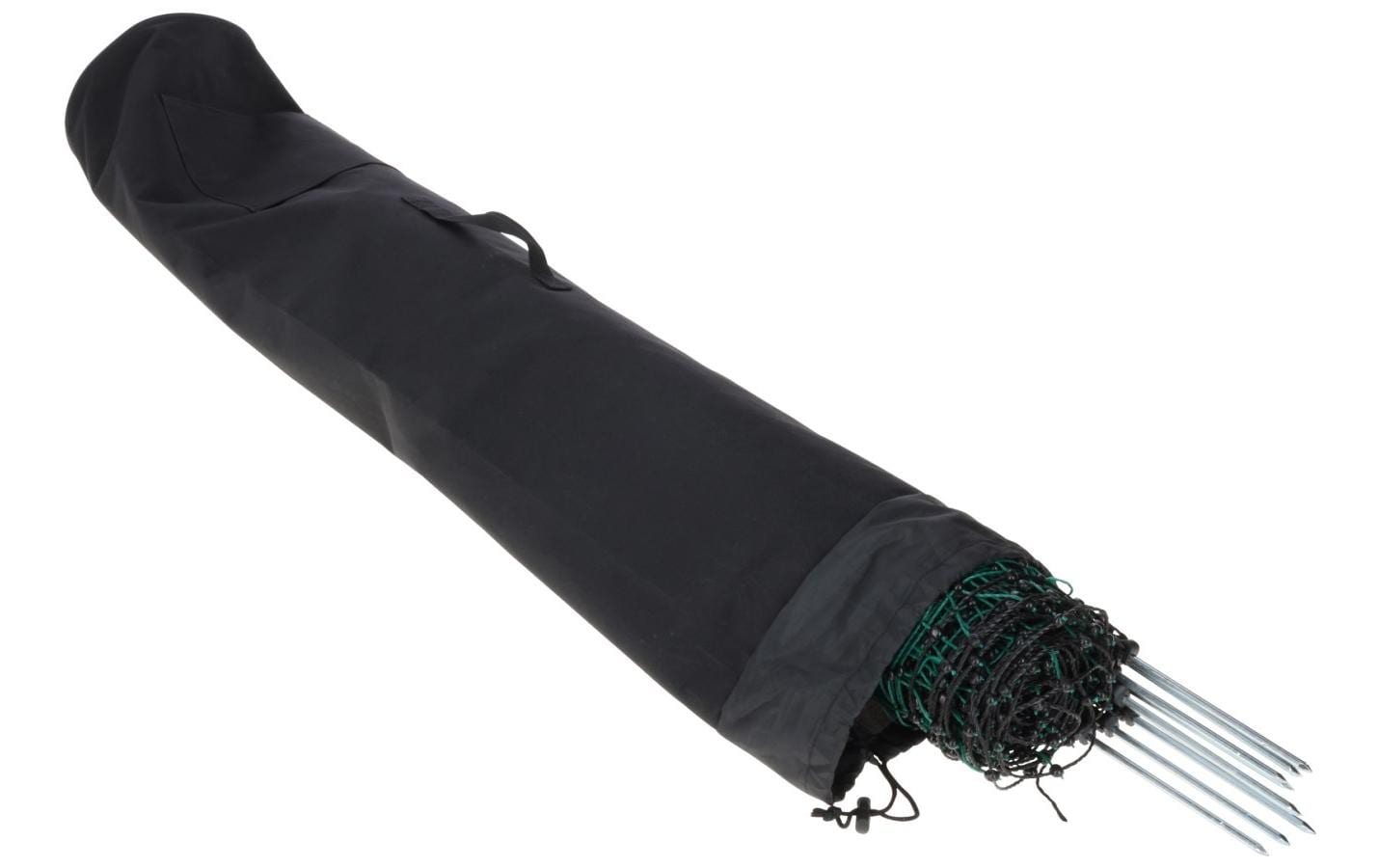 Kerbl Mobiler Hundezaun mit Doppelspitze 20 m, Grün