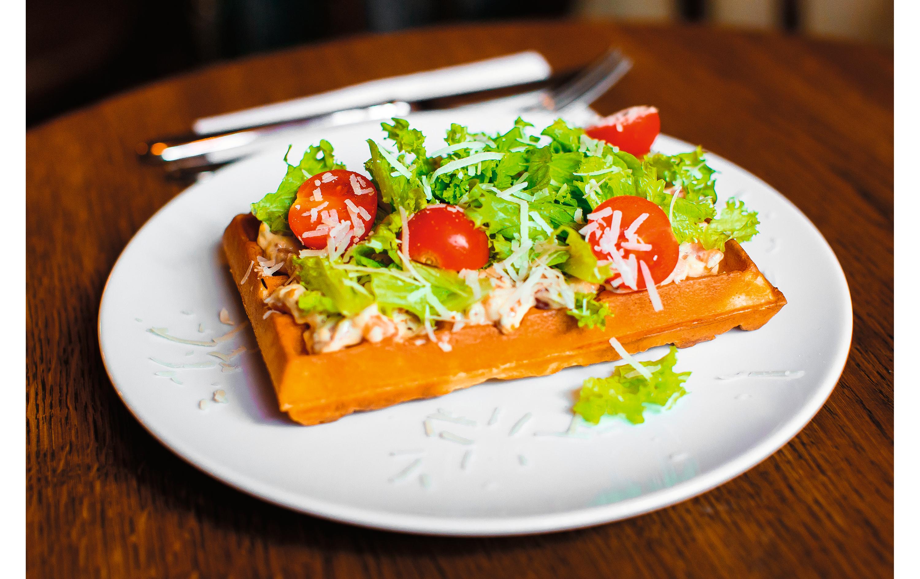 GOURMETmaxx Waffeleisen Schwarz/Silber