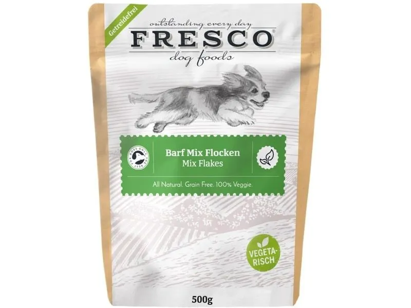 FRESCO Hunde-Nahrungsergänzung Barf Mix Flocken 500 g FRESCO Hunde-Nahrungsergänzung Barf Mix Flocken 500 g