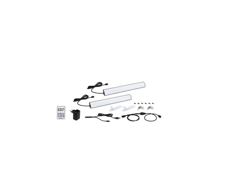Paulmann EntertainLED Lightbar Dynamic RGB, 30 cm, Schwarz, 2er Set Paulmann EntertainLED Lightbar Dynamic RGB, 30 cm, Schwarz, 2er Set
