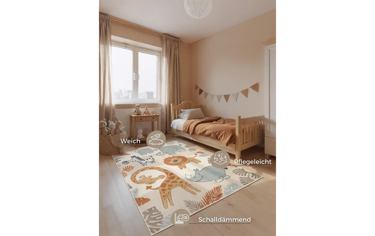 Hanse Home Dekoteppich Savanna 120 x 170 cm Hanse Home Dekoteppich Savanna 120 x 170 cm