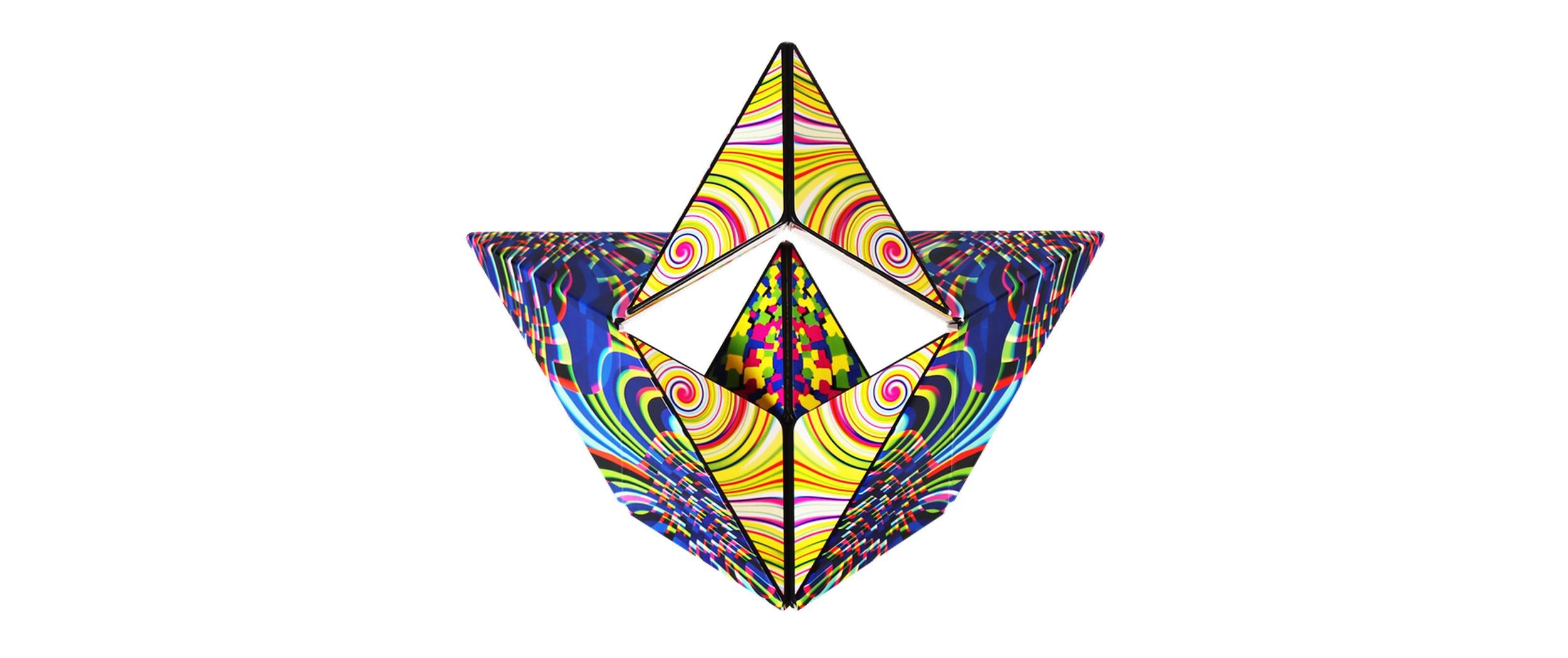 Shashibo Cube Technicolor – by Artist Laurence Gartel 2.0