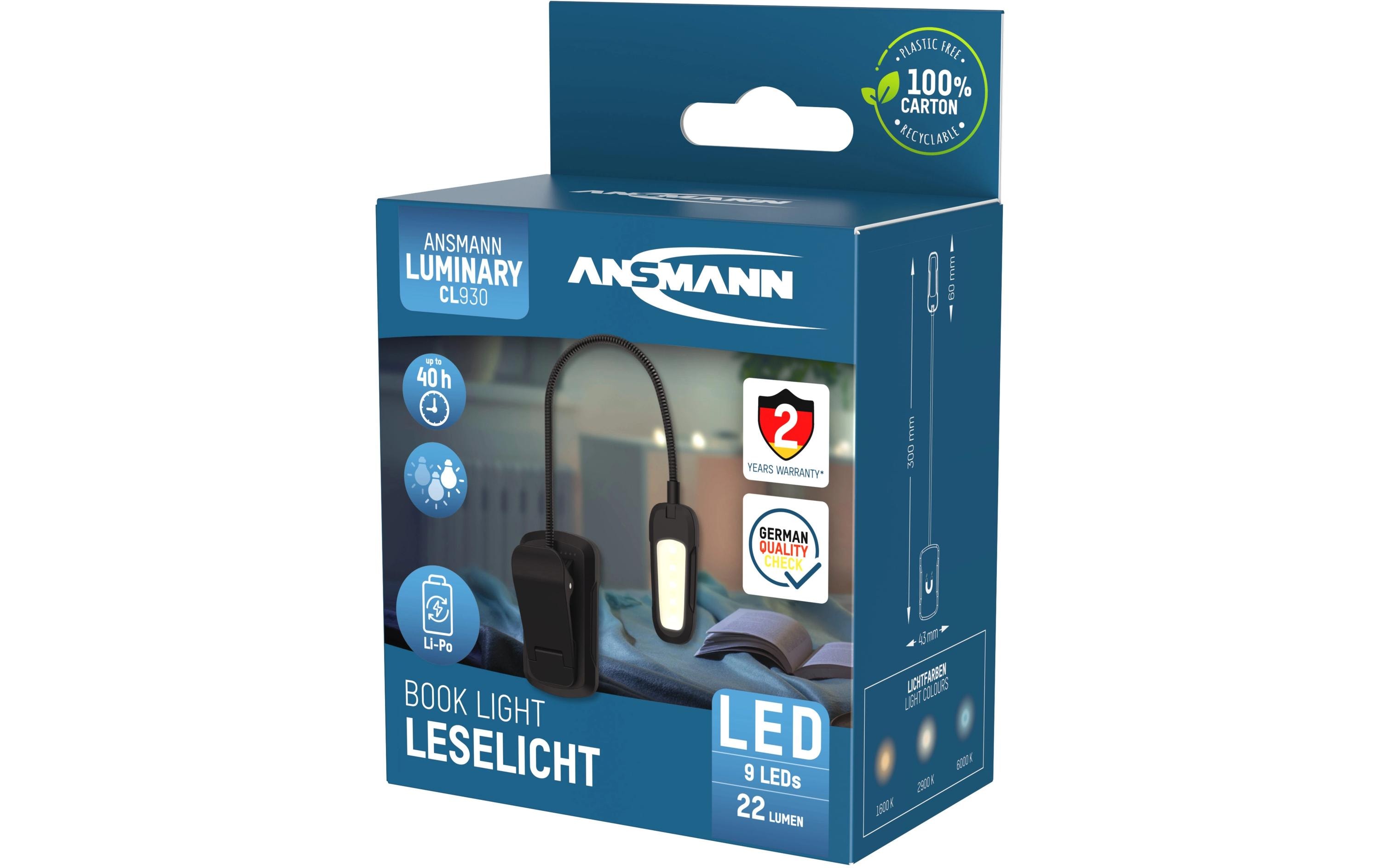 Ansmann Book Light