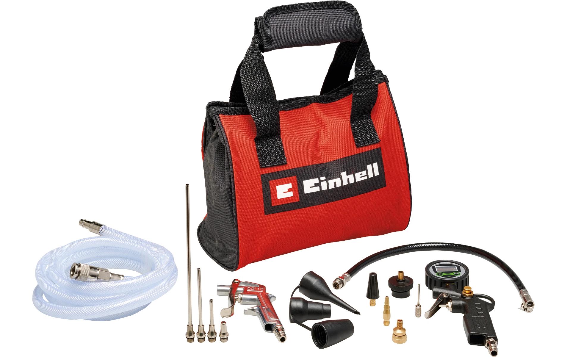 Einhell Druckluft-Set 15-tlg. mit Tasche Einhell Druckluft-Set 15-tlg. mit Tasche