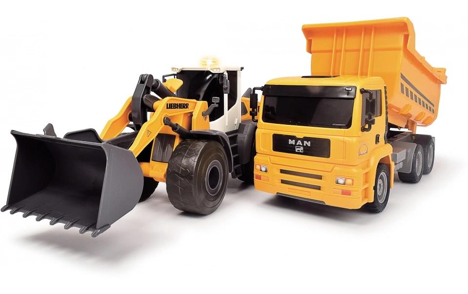 Dickie Toys Baustellenfahrzeug Construction Twin Pack Dickie Toys Baustellenfahrzeug Construction Twin Pack