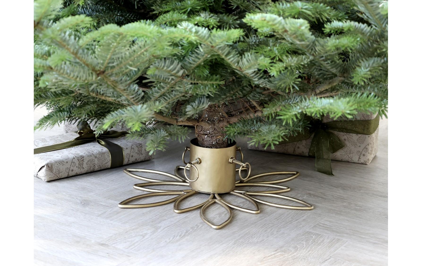 Chic Antique Weihnachtsbaumständer Ø 10 cm, Messing