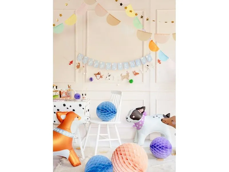 Partydeco Girlande Happy Birthday Hunde, farbig, 210 cm Partydeco Girlande Happy Birthday Hunde, farbig, 210 cm
