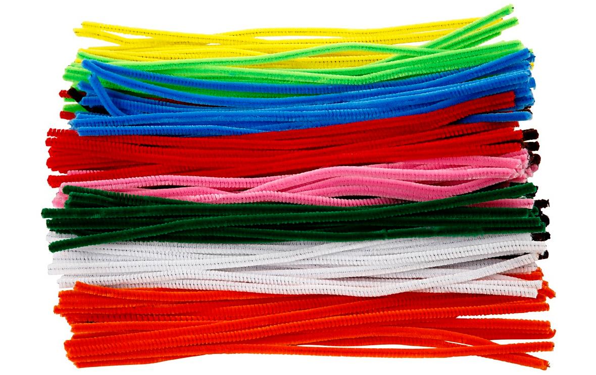 Creativ Company Chenilledraht mehrfarbig, 200 Stück Creativ Company Chenilledraht mehrfarbig, 200 Stück