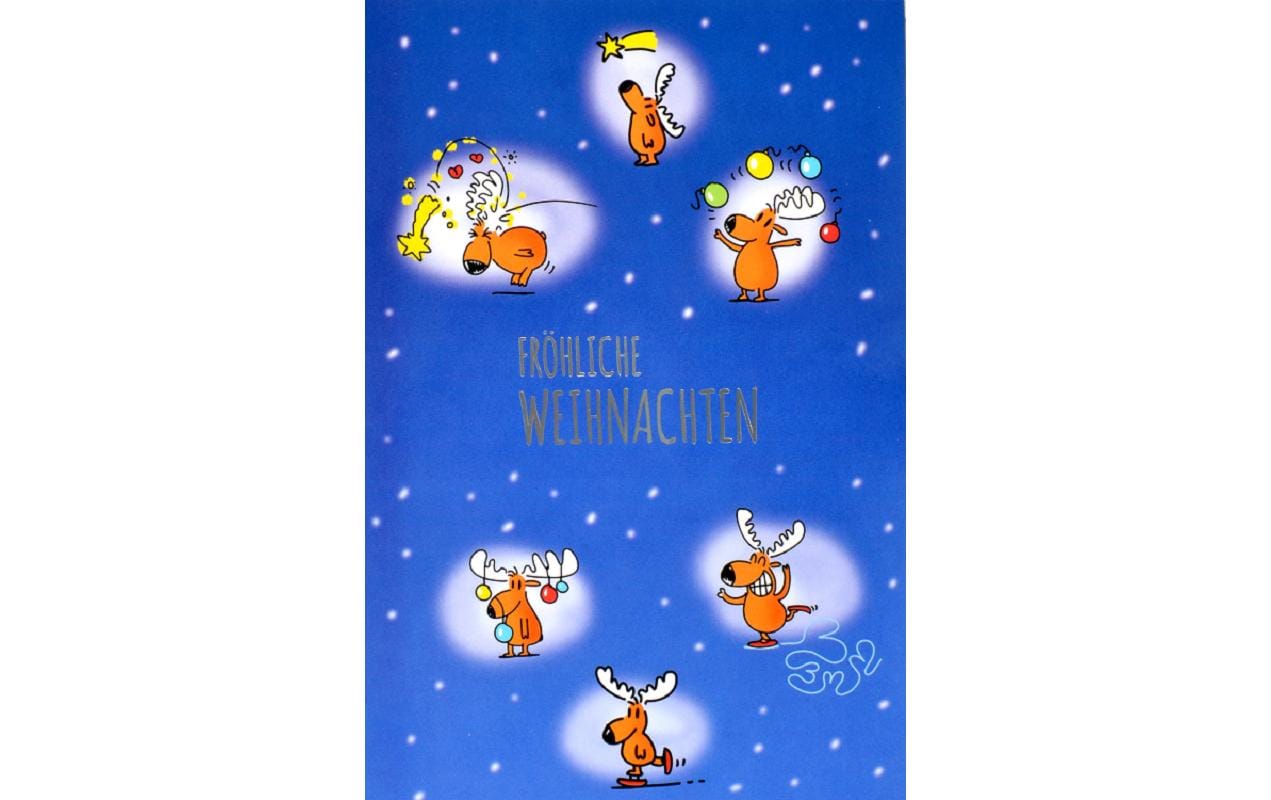 ABC Weihnachtskarte Frohe Weihnachten ABC Weihnachtskarte Frohe Weihnachten