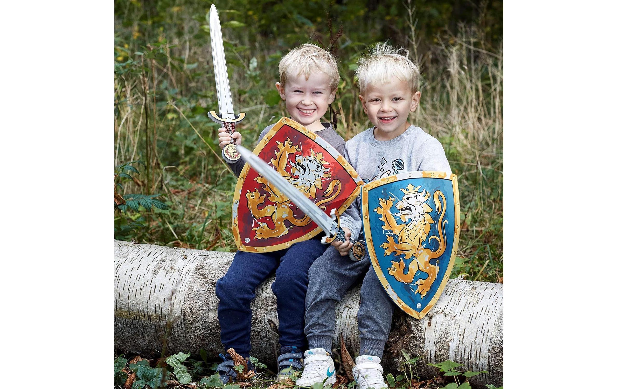 Liontouch Ritter-Set Blau/Rot