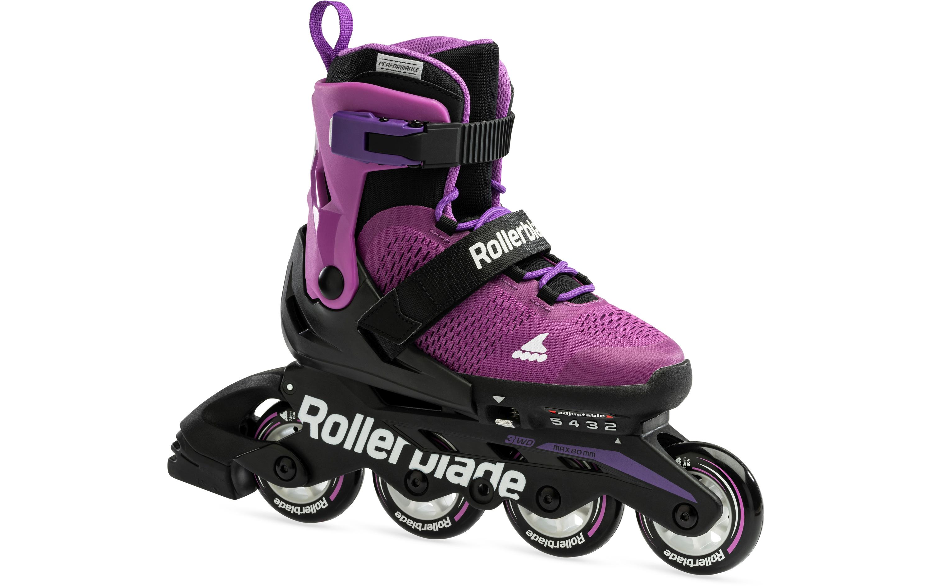 ROLLERBLADE Inline-Skates Microblade 210 Purple/Black