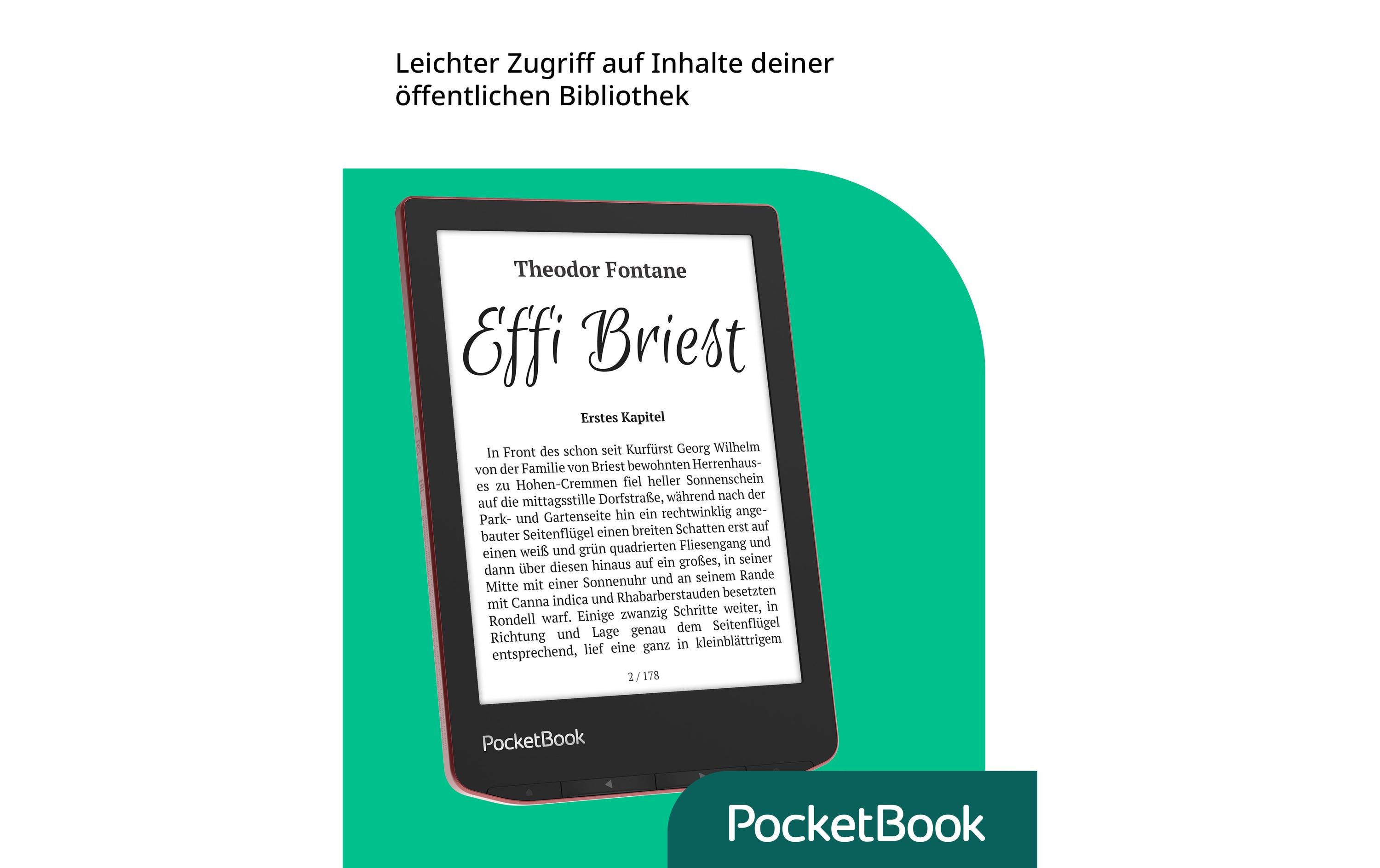 PocketBook E-Book Reader Verse Pro Passion Red