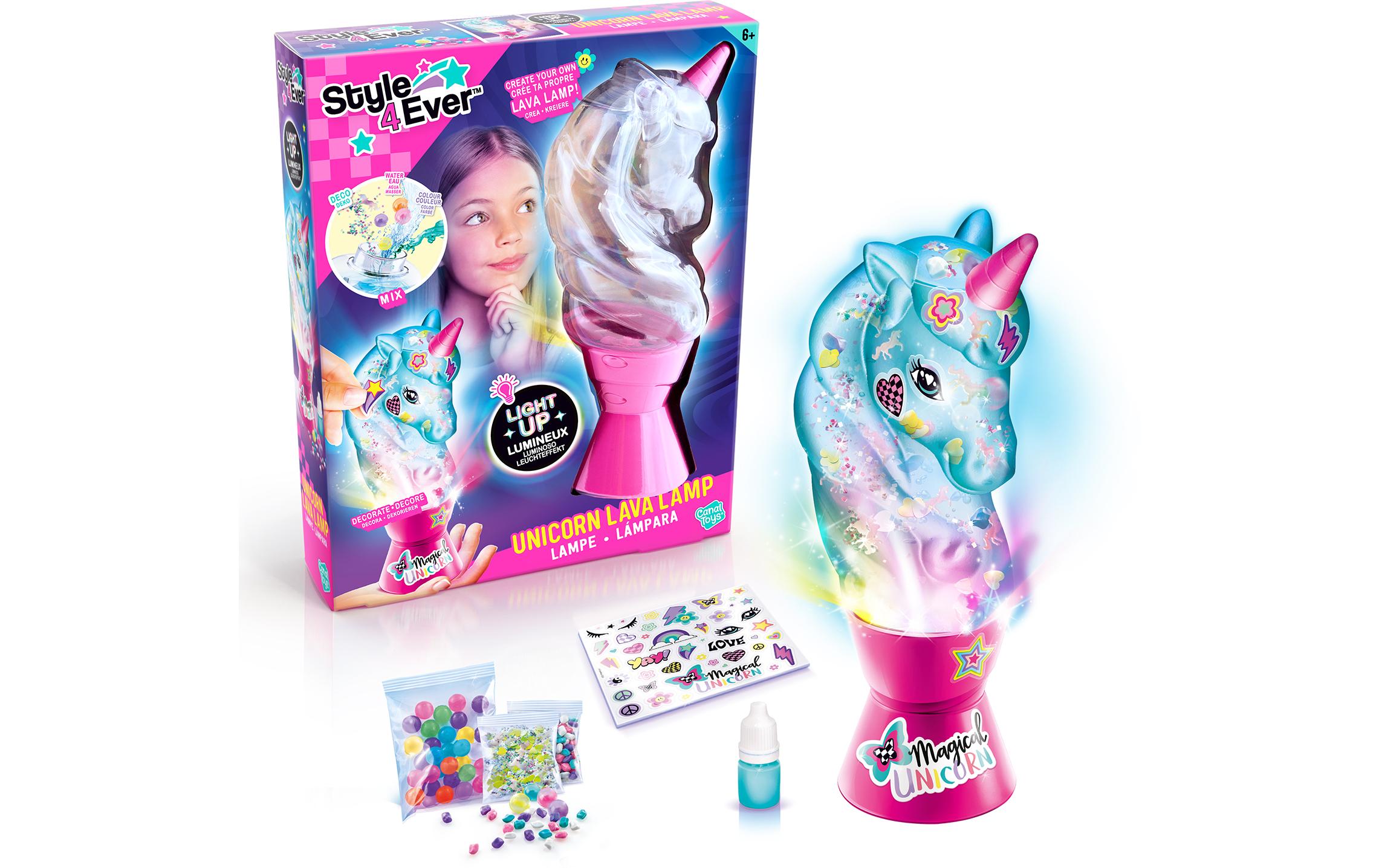 Canal Toys Bastelset Unicorn Lava Lamp DIY