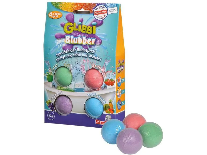 Glibbi Badekugel Glibbi Blubber 4 Stück