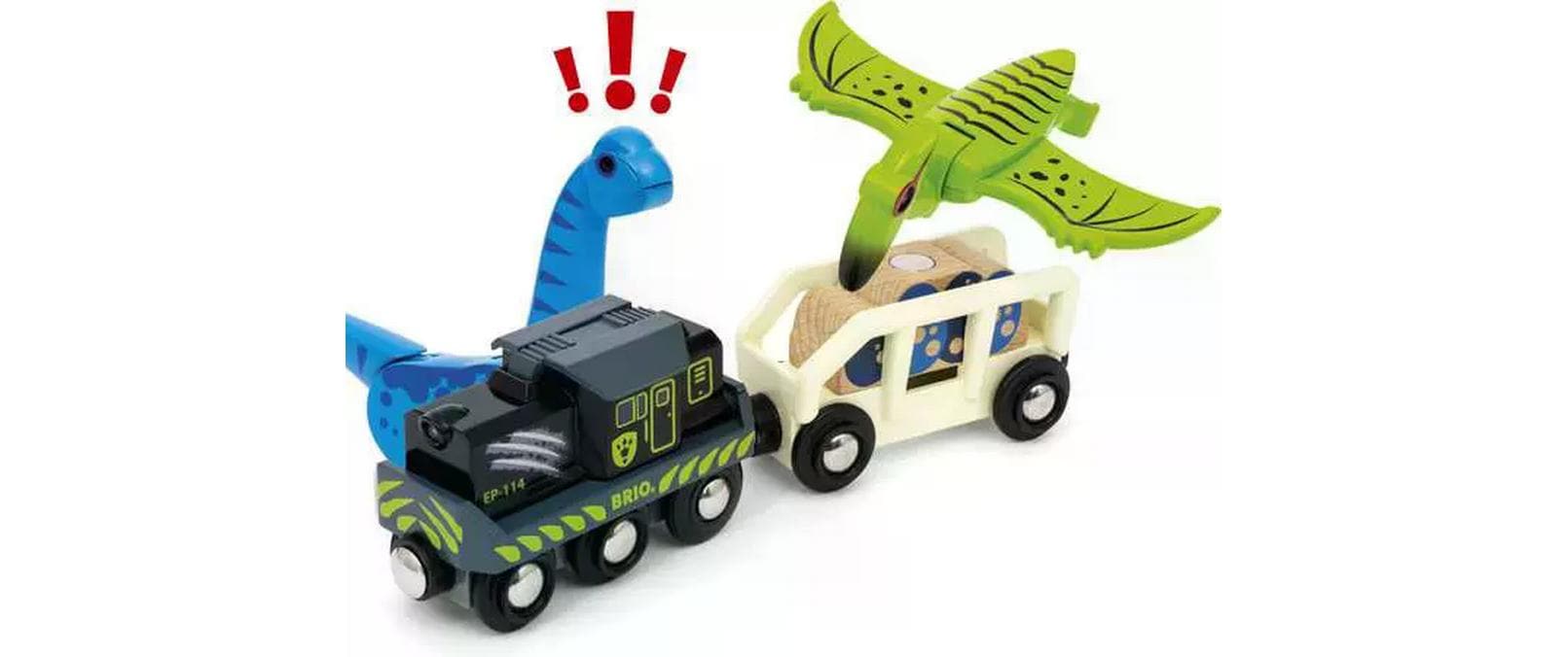 BRIO BRIO World Dinosaur Battery Train