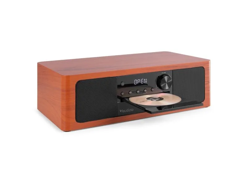 Audizio Lunata-CRM Hifi-Player, CD, DAB+, BT, HDMI ARC, cherry Rot