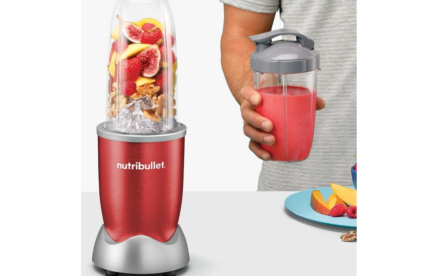 NUTRiBULLET Nährstoffextraktor Pro Matt Red 900 W