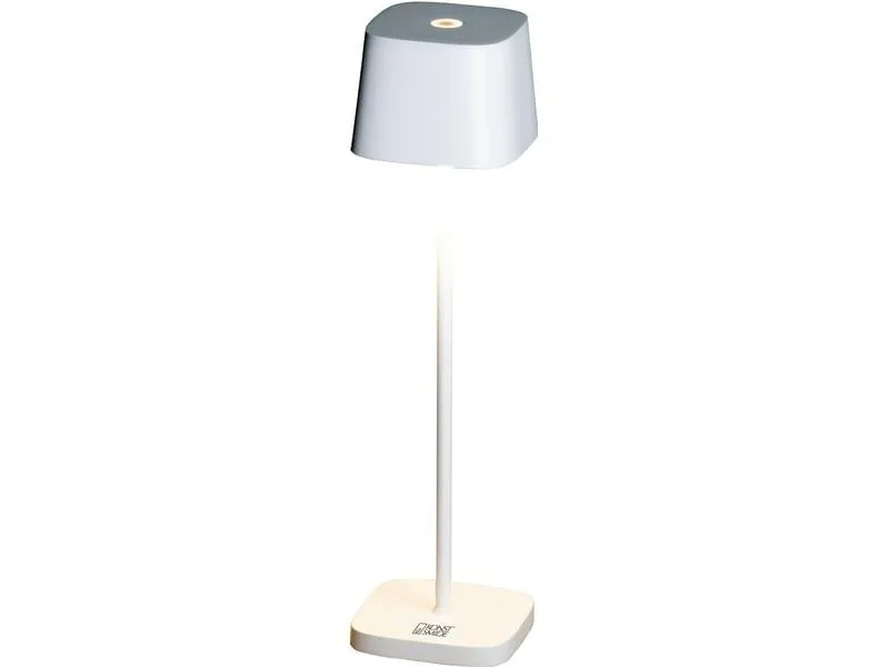Konstsmide Akku-Tischleuchte Capri Mini USB, 2200-3000K, 2.2 W, Weiss Konstsmide Akku-Tischleuchte Capri Mini USB, 2200-3000K, 2.2 W, Weiss