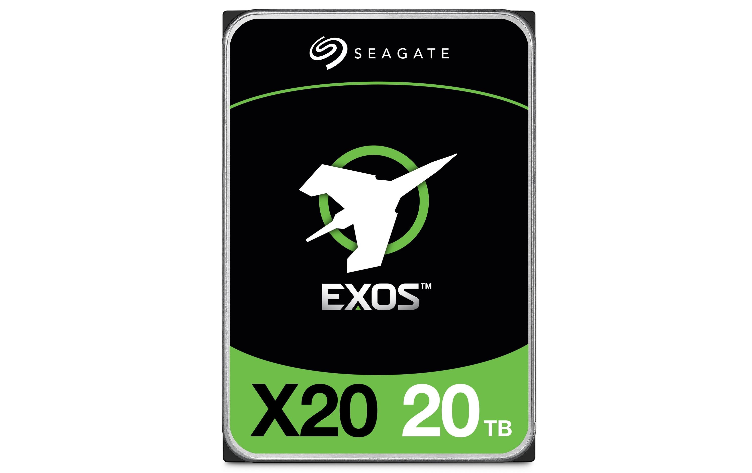Seagate Harddisk Exos X20 3.5 SAS 20 TB Seagate Harddisk Exos X20 3.5 SAS 20 TB