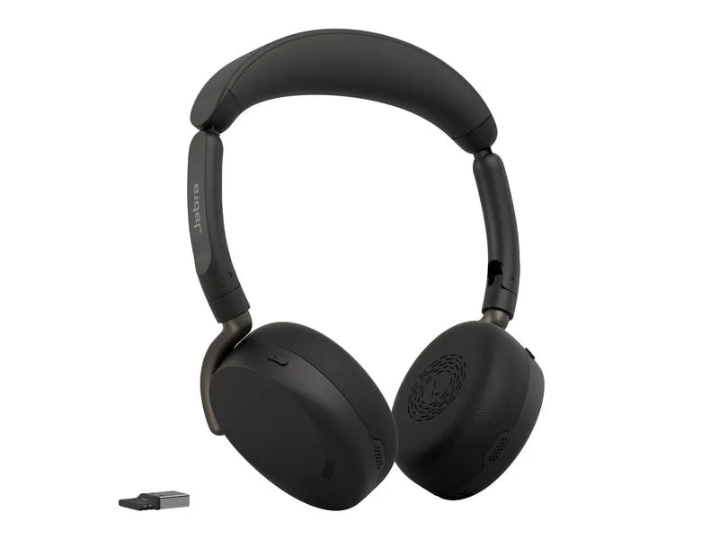 Jabra Evolve2 65 Flex kabellos On-Ear USB Typ-A Schwarz Jabra Evolve2 65 Flex kabellos On-Ear USB Typ-A Schwarz