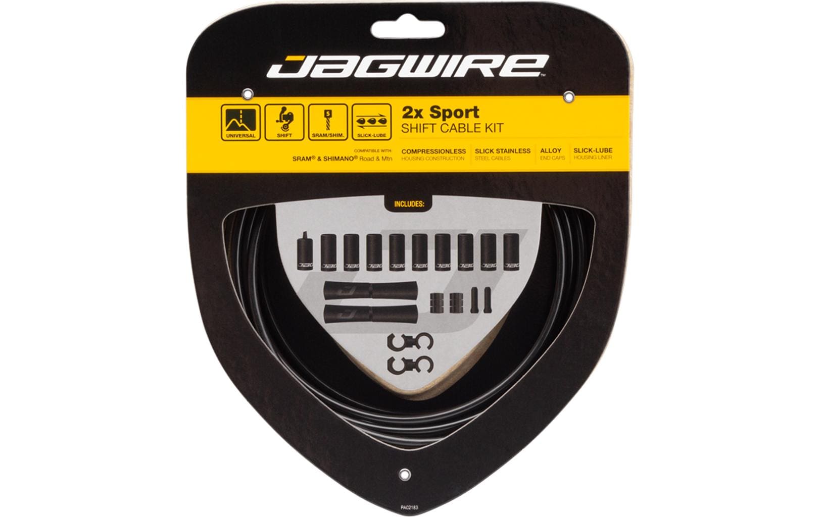 JAGWIRE Sport 2 x 4 Set Sram/Shimano JAGWIRE Sport 2 x 4 Set Sram/Shimano