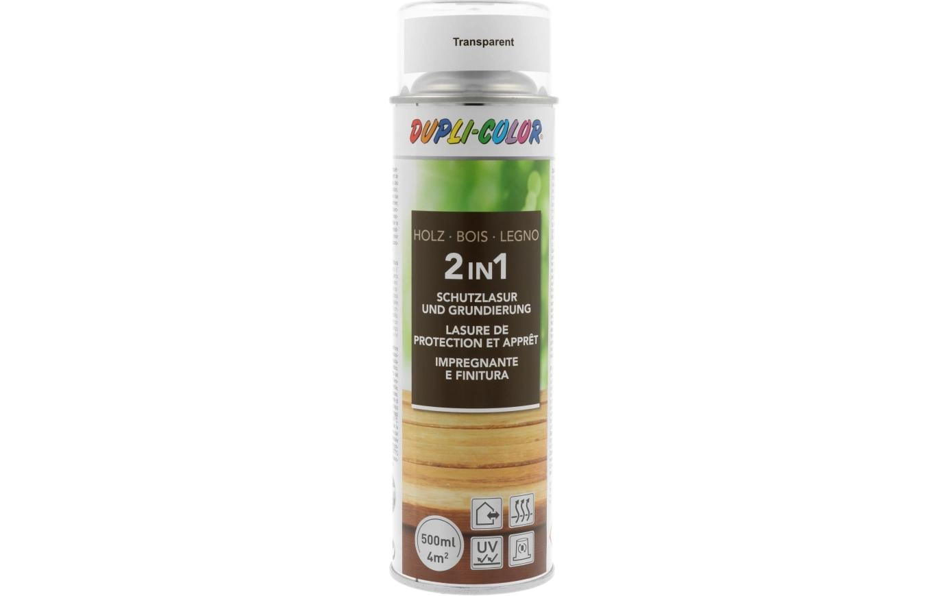 DUPLI-COLOR Holzschutzlasur Transparent, 500 ml DUPLI-COLOR Holzschutzlasur Transparent, 500 ml