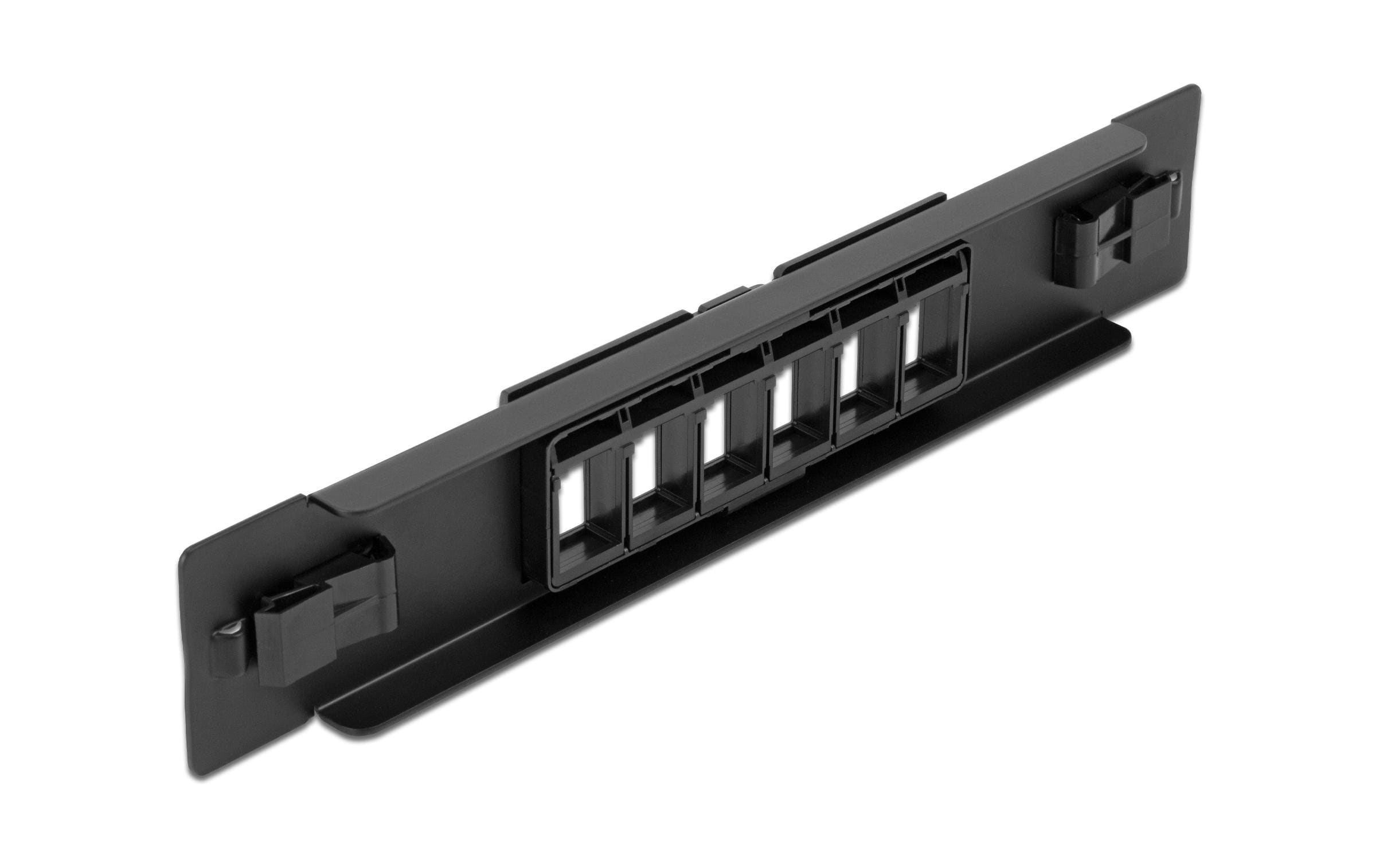 Delock Patchpanel 10″ Keystone 6-Port 10 Rack Delock Patchpanel 10″ Keystone 6-Port 10 Rack
