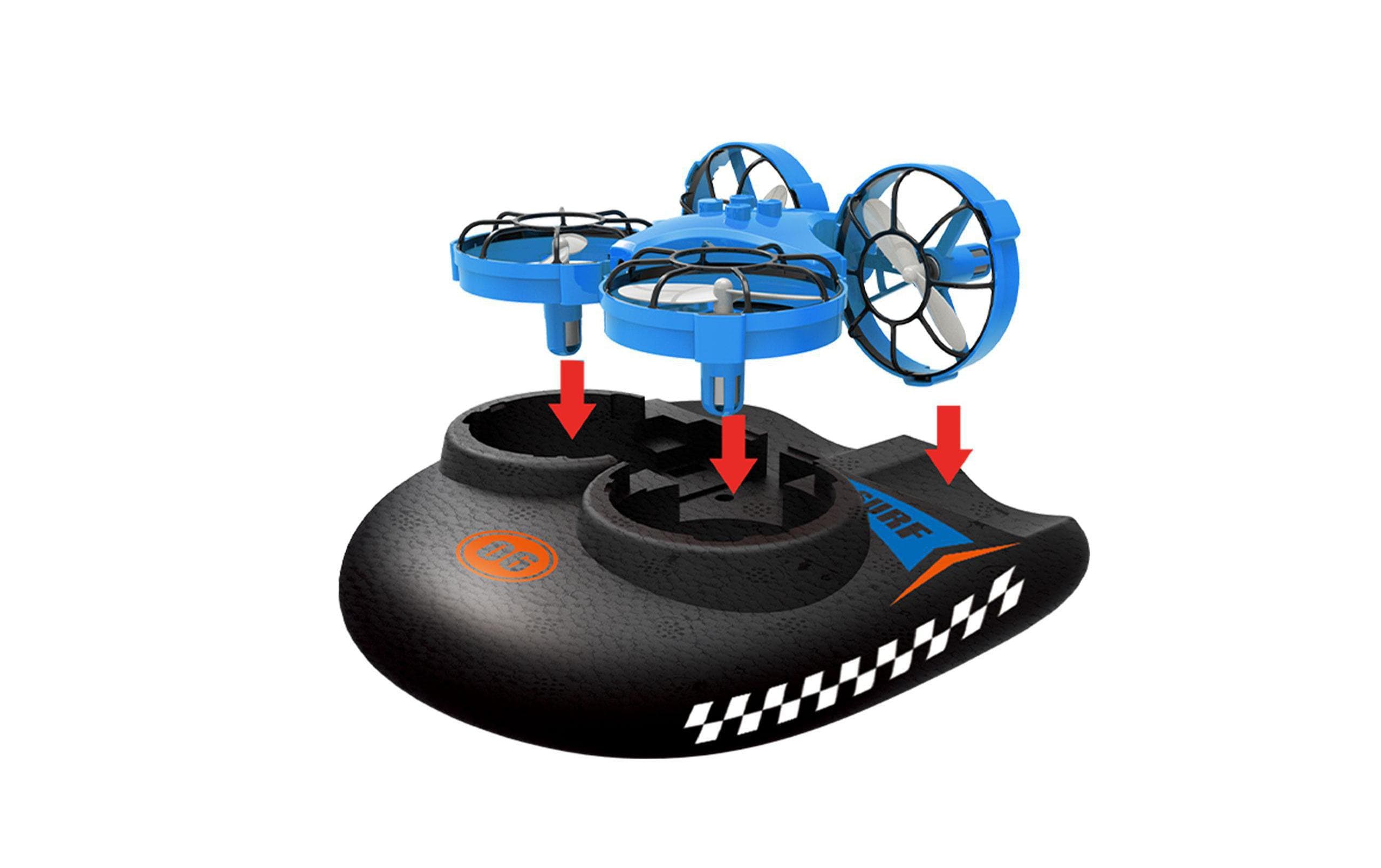 Amewi Trix 3-in-1 Hovercraft Drone Blau Amewi Trix 3-in-1 Hovercraft Drone Blau
