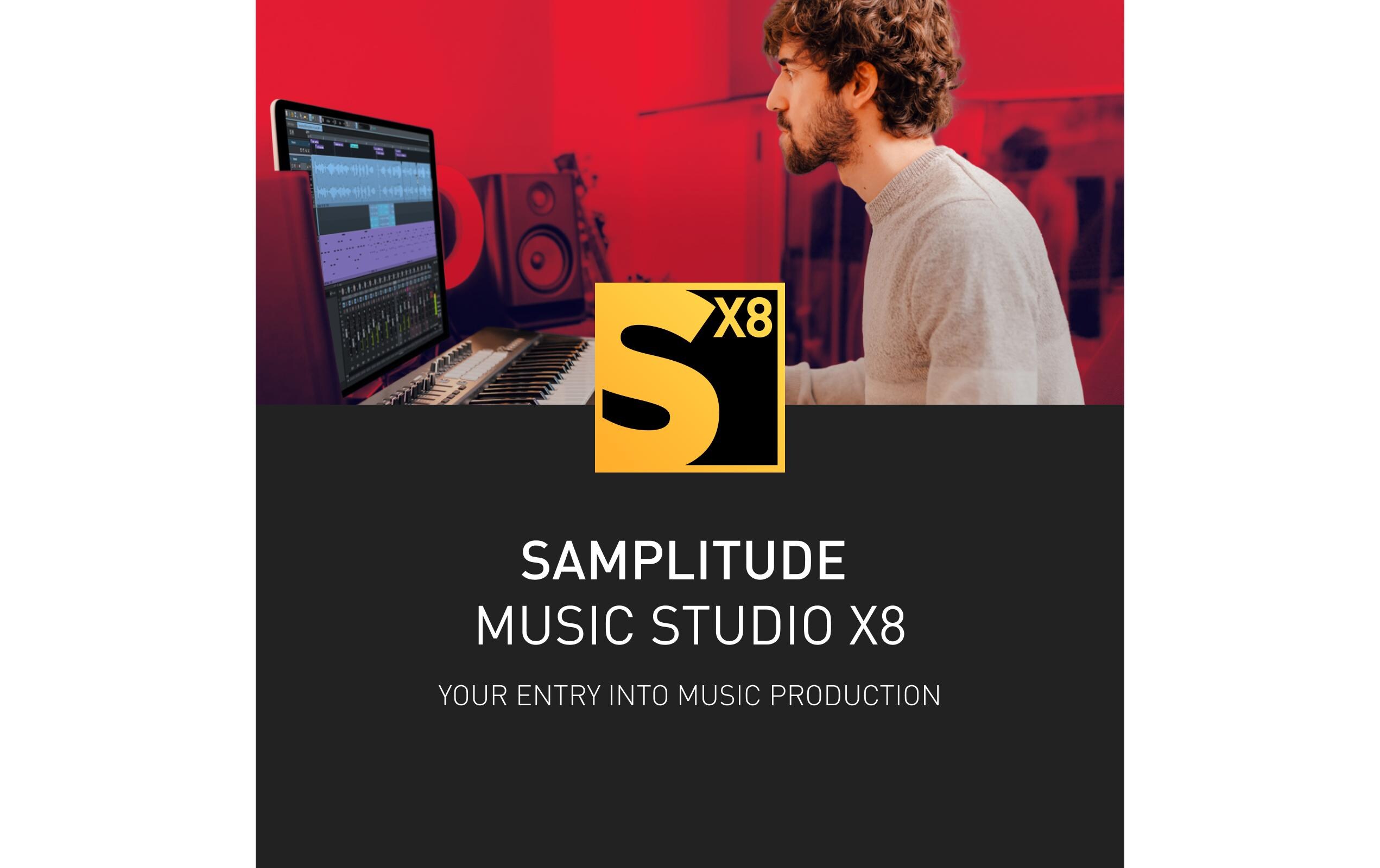 Magix Samplitude Music Studio X8 ESD, Vollversion Magix Samplitude Music Studio X8 ESD, Vollversion