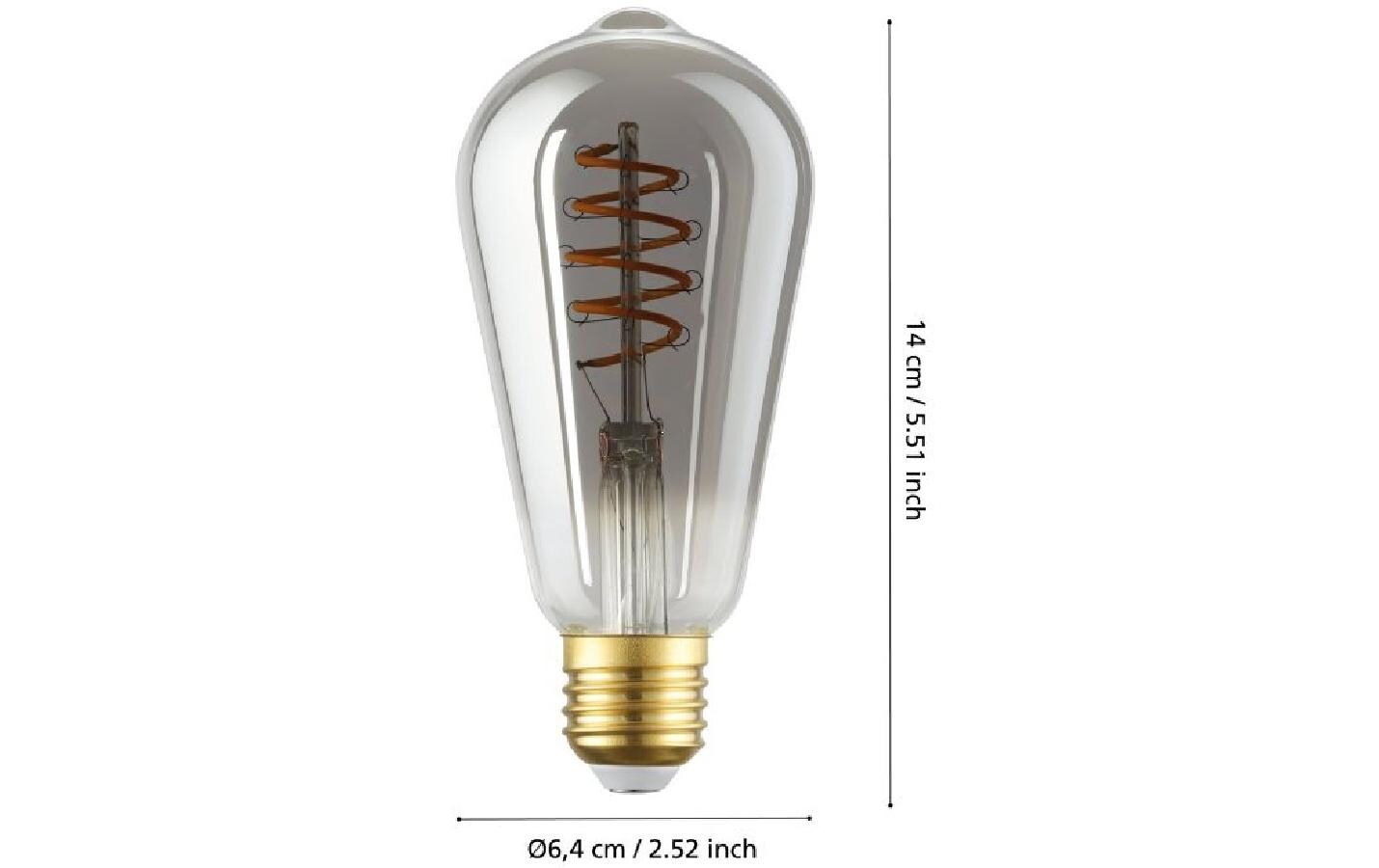 EGLO Leuchten Lampe 4 W E27 Warmweiss