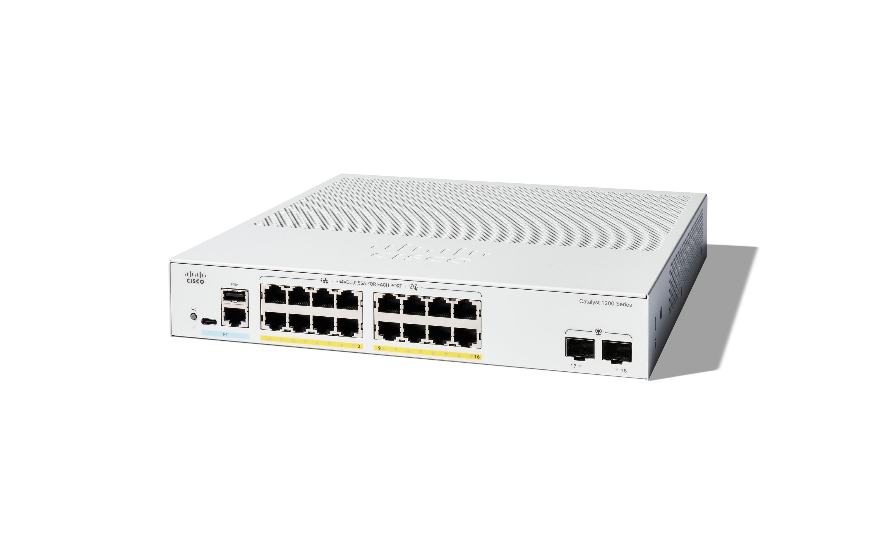 Cisco Switch Catalyst C1200-16T-2G 18 Port Cisco Switch Catalyst C1200-16T-2G 18 Port