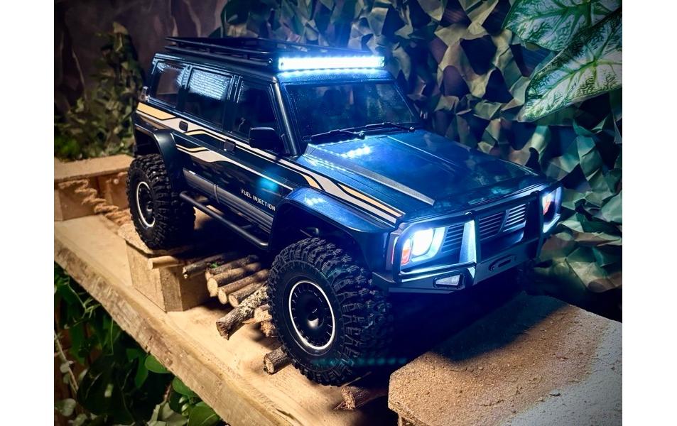 Absima Crawler CR4.4 PATROL dunkelblau, 4WD, RTR, 1:10