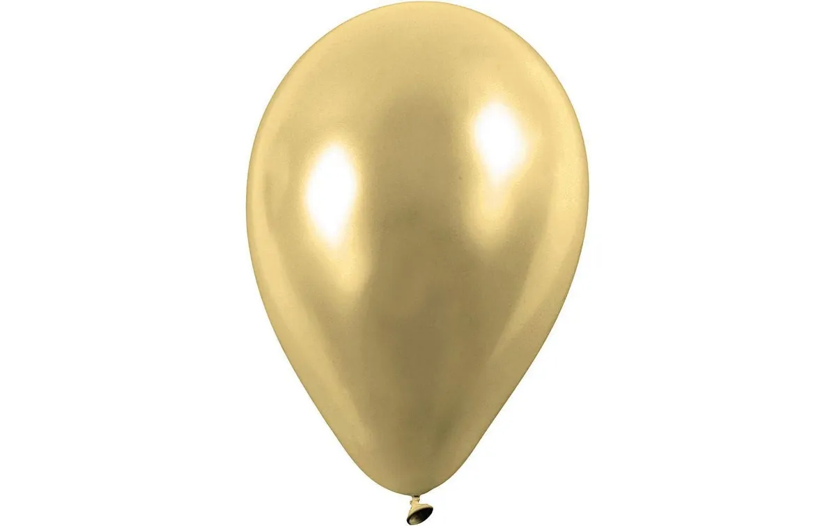 Creativ Company Luftballon Ø 23 cm Gold, 8 Stück Creativ Company Luftballon Ø 23 cm Gold, 8 Stück