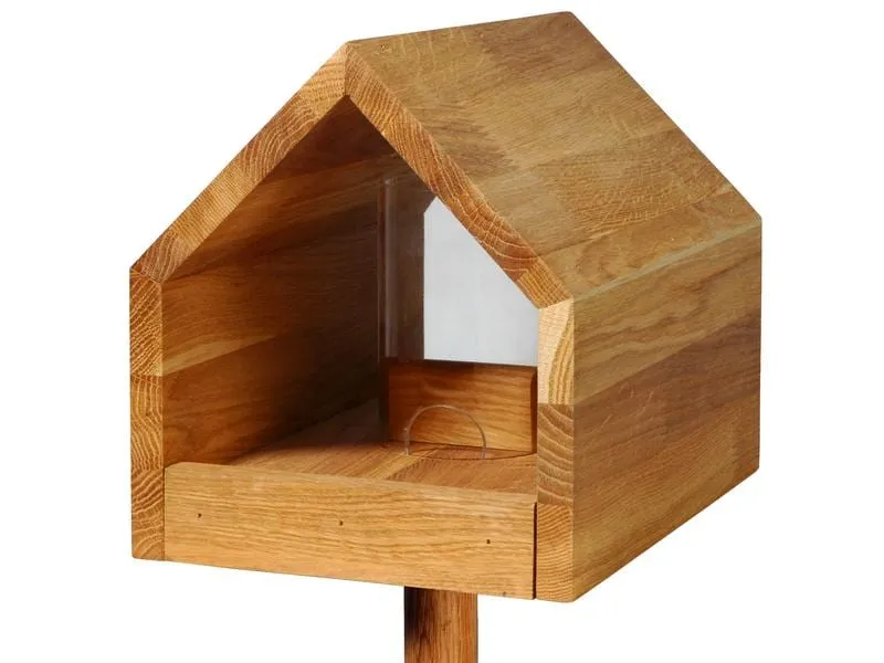 LUXUS-VOGELHAUS Vogelfutterhaus Bauhaus I, 20.5 x 28 x 23.5 cm, Holz LUXUS-VOGELHAUS Vogelfutterhaus Bauhaus I, 20.5 x 28 x 23.5 cm, Holz