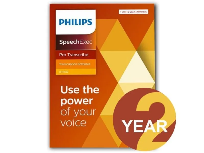 Philips LFH4522 SpeechExec Pro Transcribe ESD Philips LFH4522 SpeechExec Pro Transcribe ESD