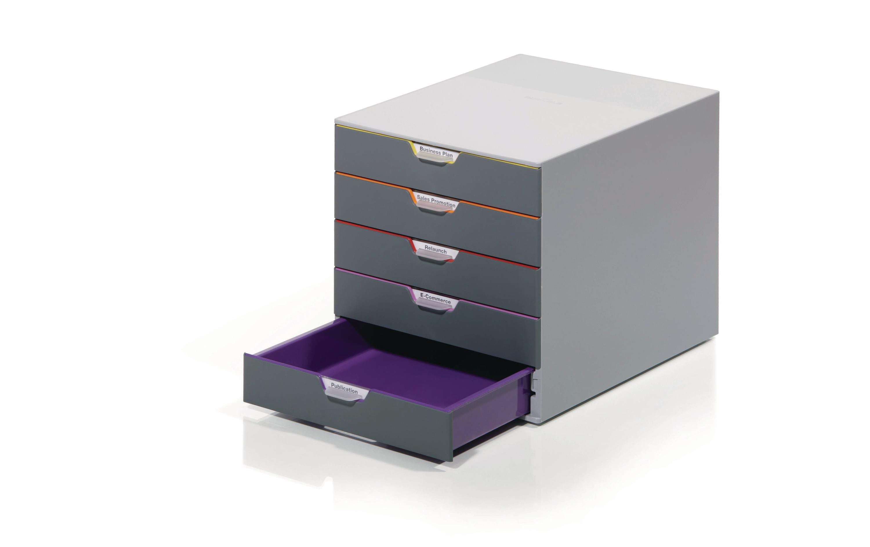 DURABLE Schubladenbox Varicolor 5 DURABLE Schubladenbox Varicolor 5